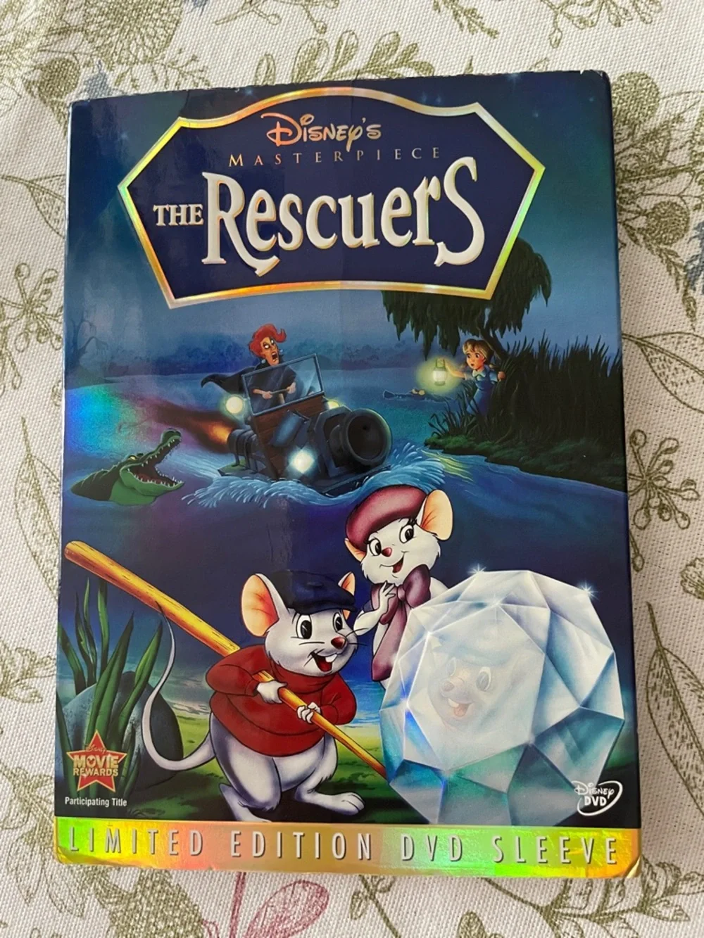 Disney Masterpiece Limited Edition The Rescuers with DVD Sleeve